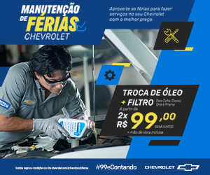 Manutenção de férias Chevrolet