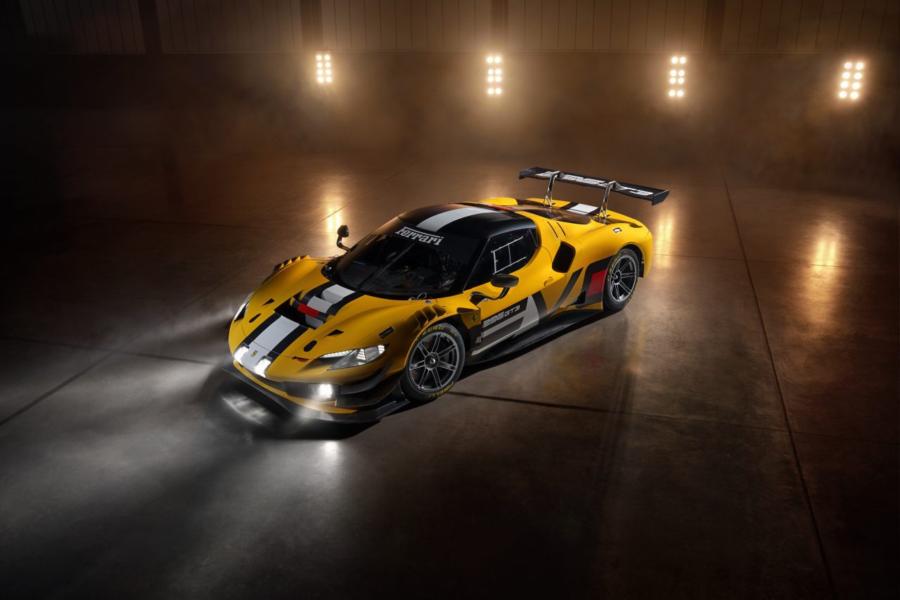 Ferrari revela 296 GT3 Evo com foco em eficiência aerodinâmica e desempenho extremo