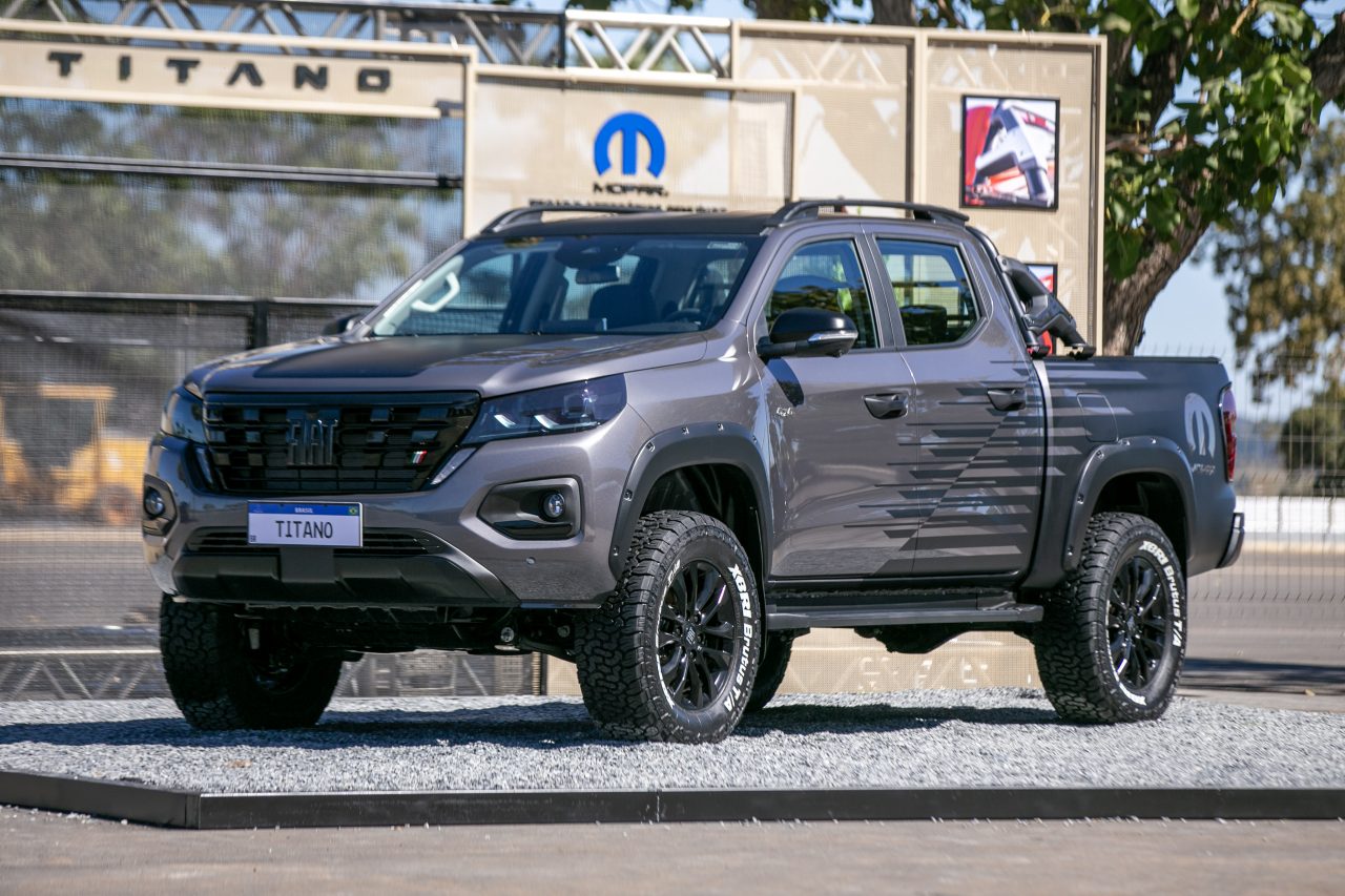 Mopar lança mais de 40 acessórios para nova Fiat Titano 2026