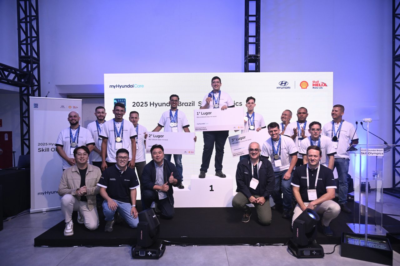 Hyundai elege melhor técnico de serviços do Brasil em competição nacional