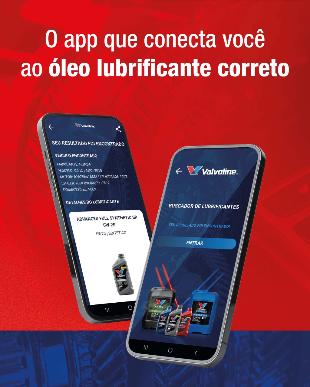 Qual óleo usar no seu carro? Novo app da Valvoline responde com precisão e rapidez