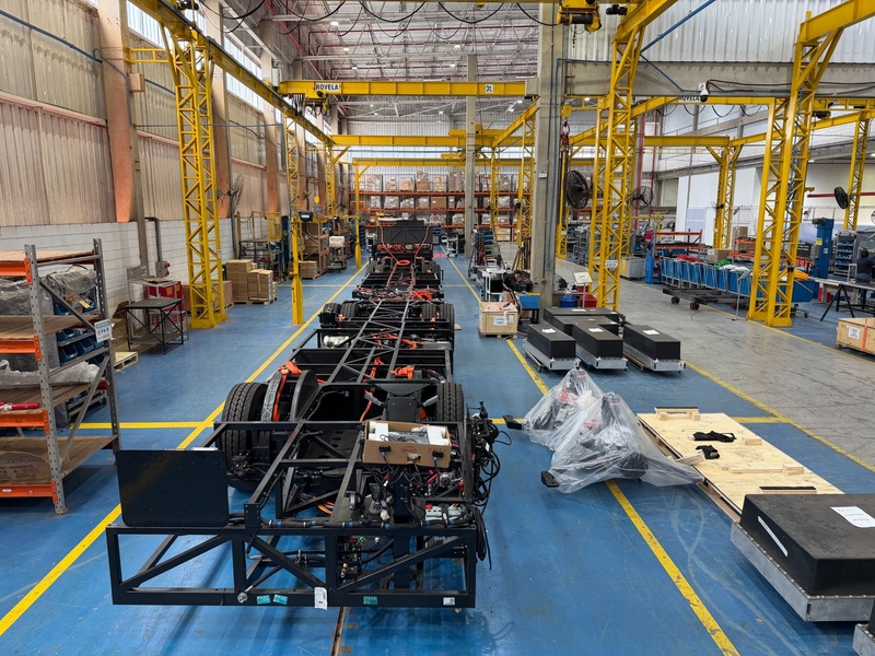 BYD produz 600º chassi de ônibus 100% elétrico no Brasil e reforça protagonismo na transição energética