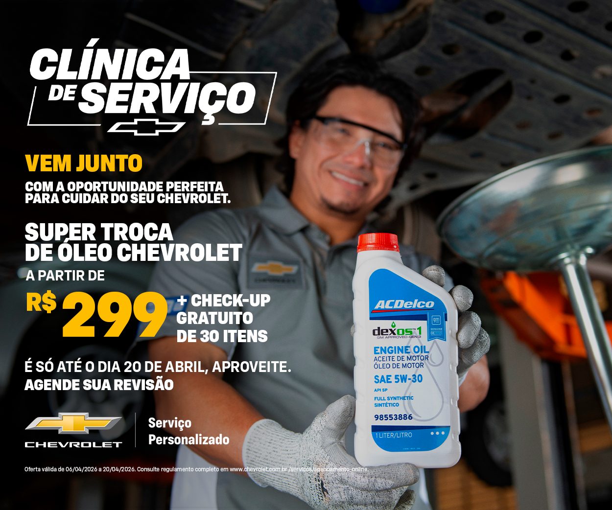 Clínica de Serviço Chevrolet