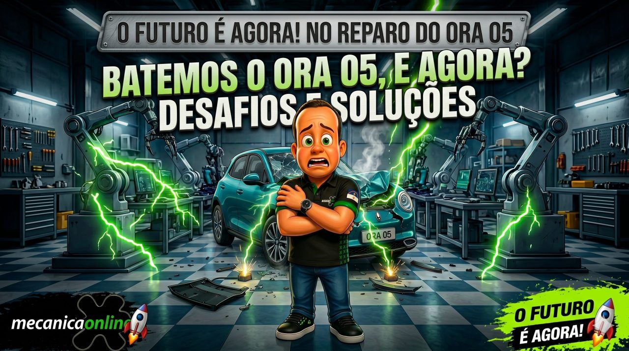Crash test do GWM ORA 05: Engenharia de proteção lateral e integridade de bateria