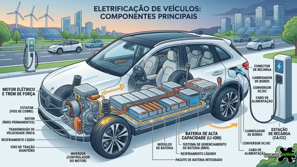 A convergência entre eletrificação, conectividade, inteligência artificial e o protagonismo do software dita o ritmo da maior transformação da história da indústria automotiva.