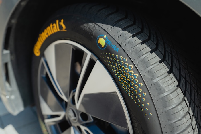 Pneu conceito usa 43% de material reciclado