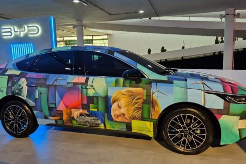 BYD leva King grafitado ao São Paulo Fashion Week 2026