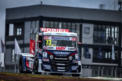 Abbate e Nic Giaffone lideram treinos da Copa Truck em Chapecó