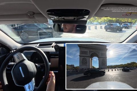 JAECOO 7 enfrenta rotatória de 12 avenidas em Paris sem intervenção do motorista